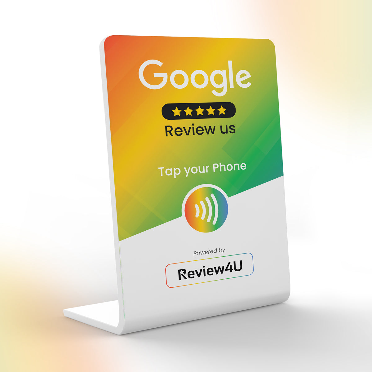 Google Review Stand