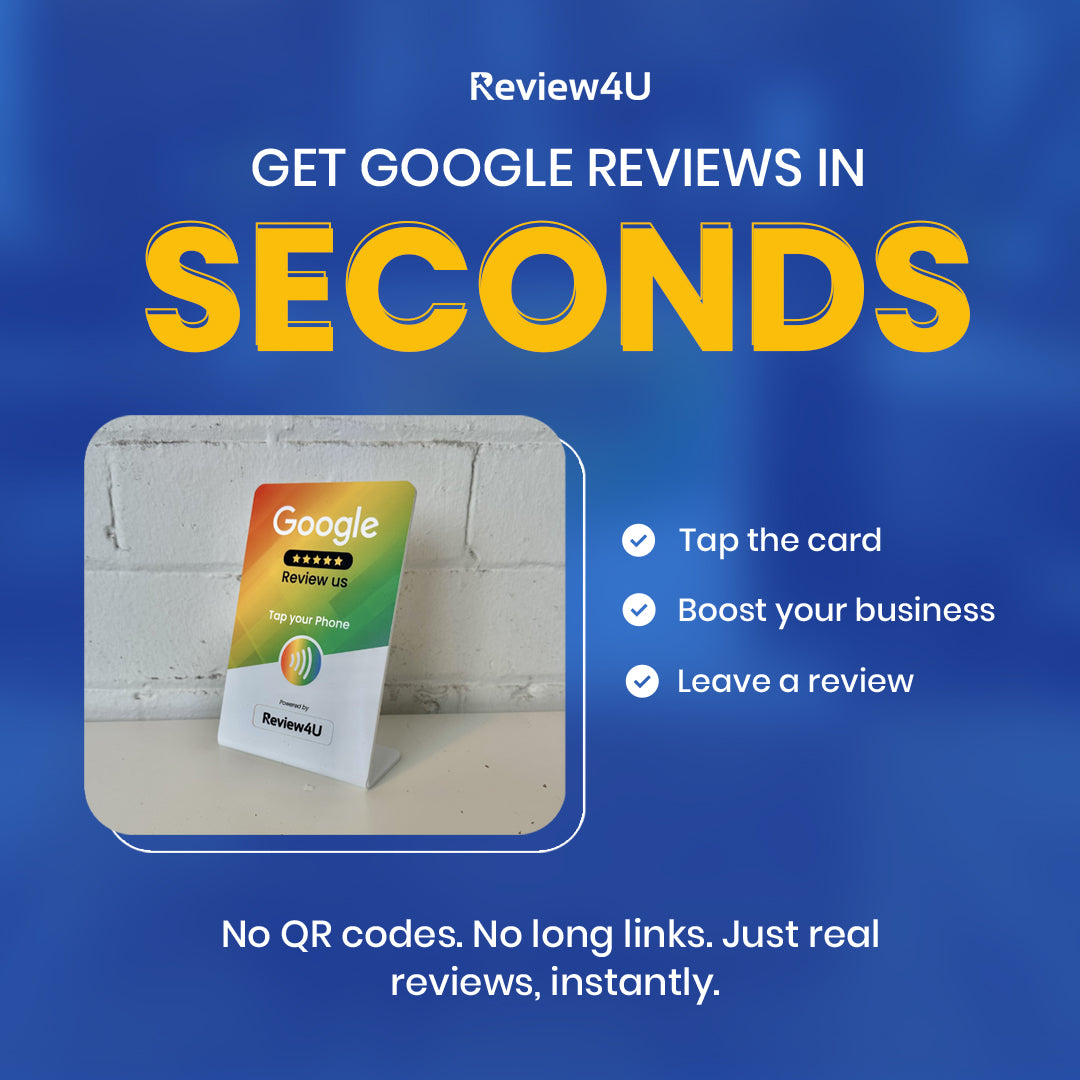 Google Review Stand